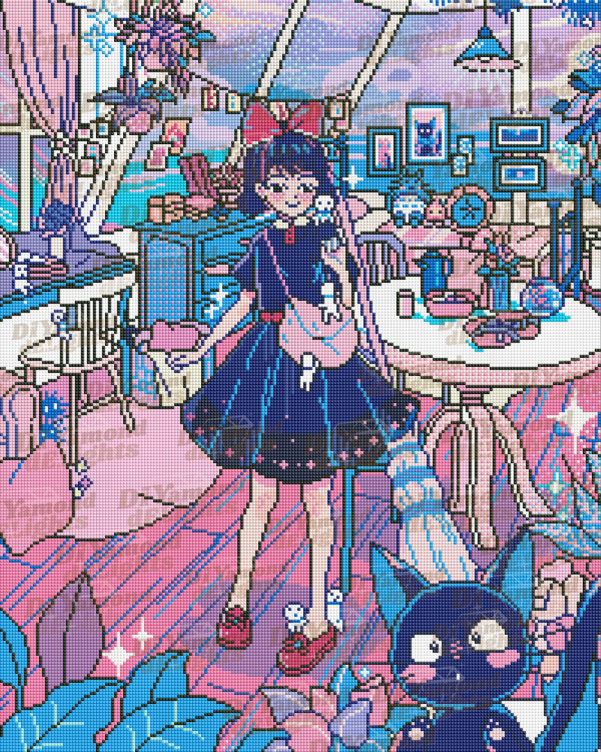 Delivery Girl in Her Space