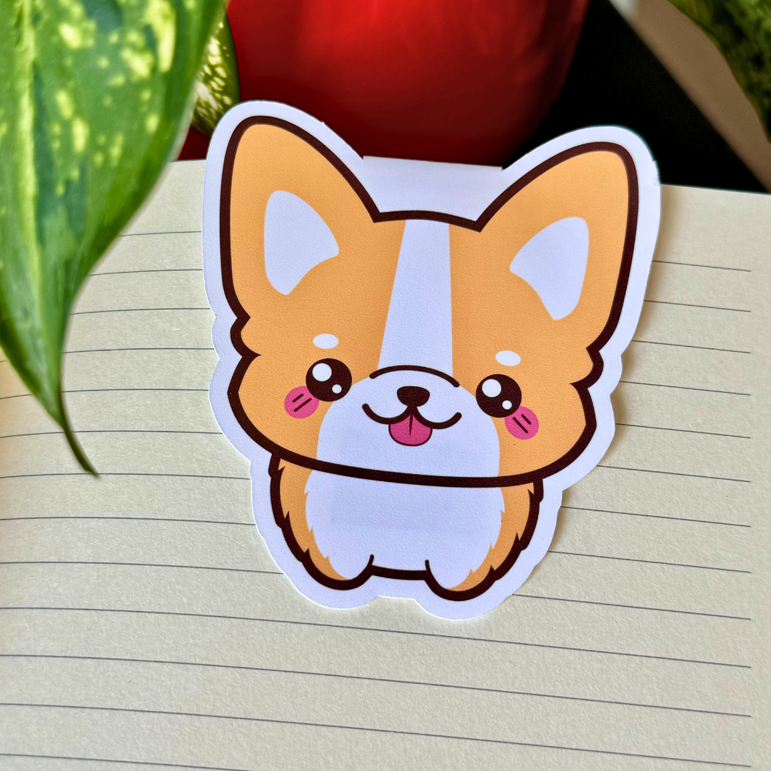 Corgi Butt Magnetic Bookmark