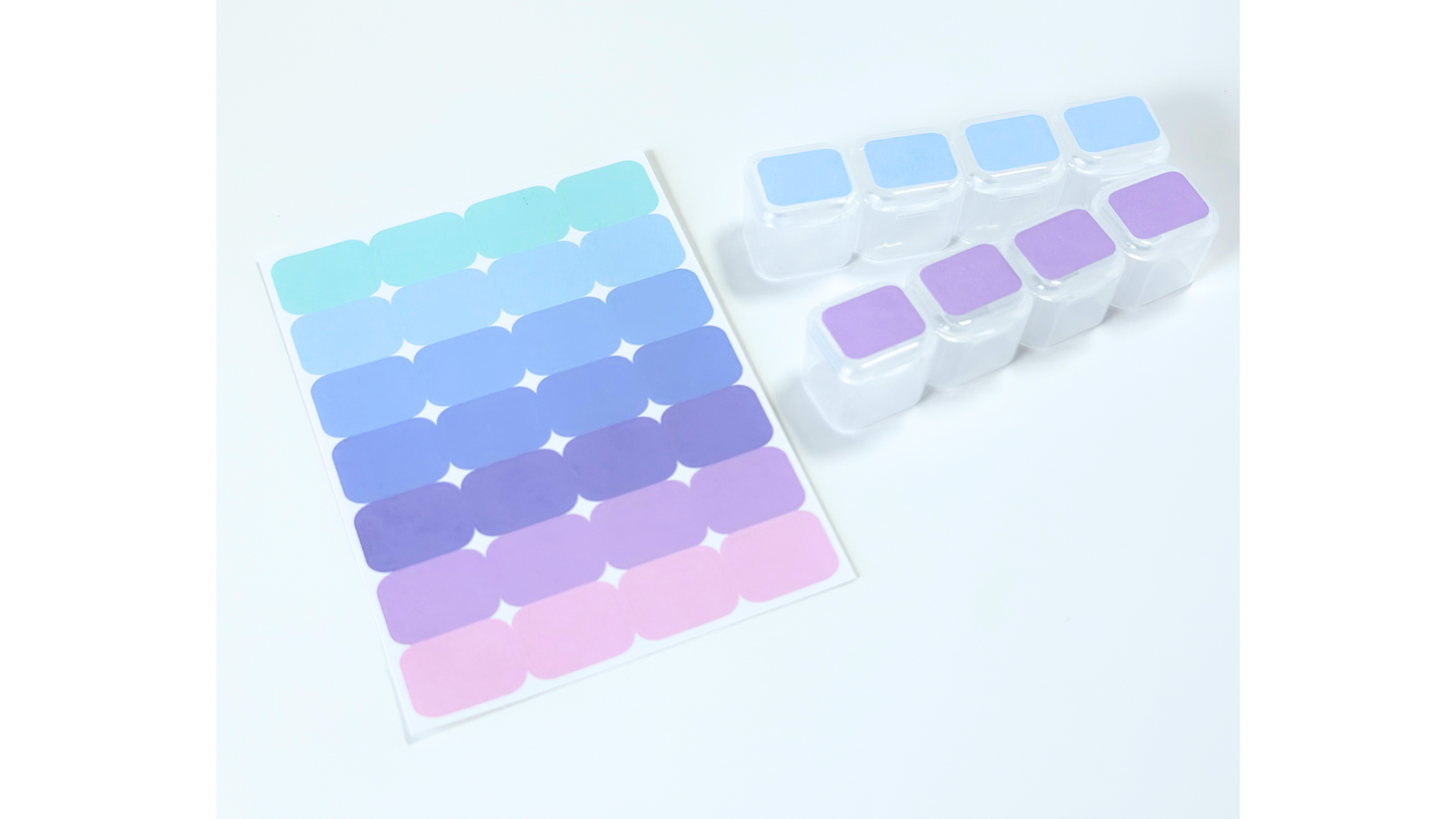 Labels for Grid-type storage 4x7