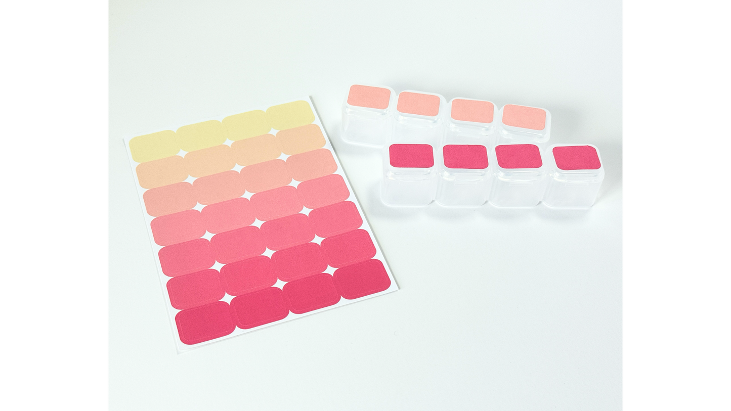 Labels for Grid-type storage 4x7