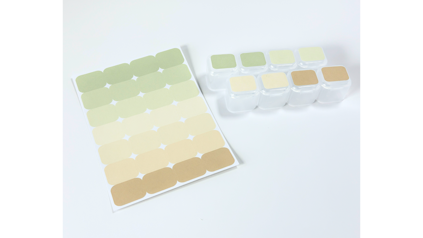 Labels for Grid-type storage 4x7
