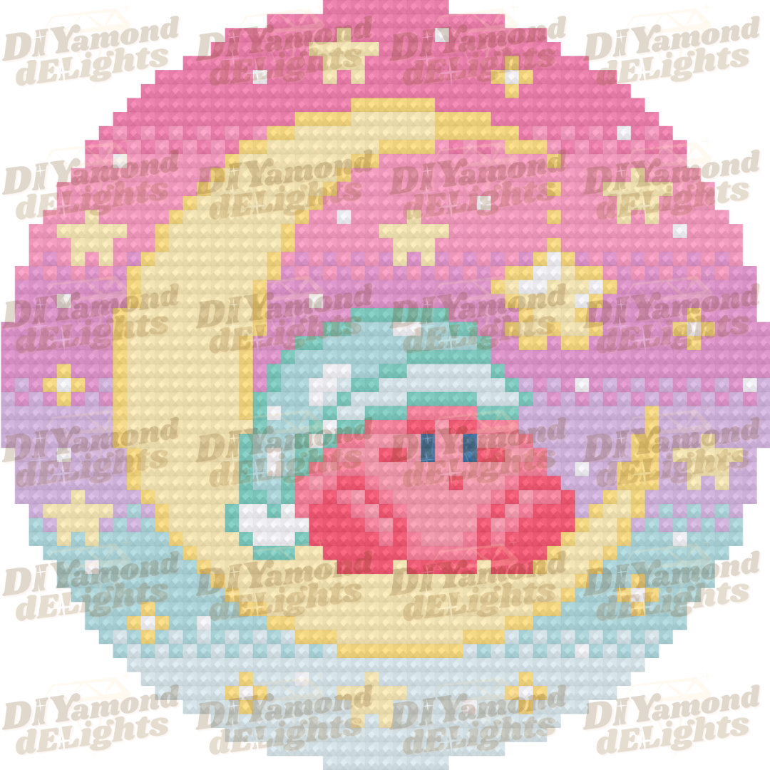 On the Moon Pastel Sky