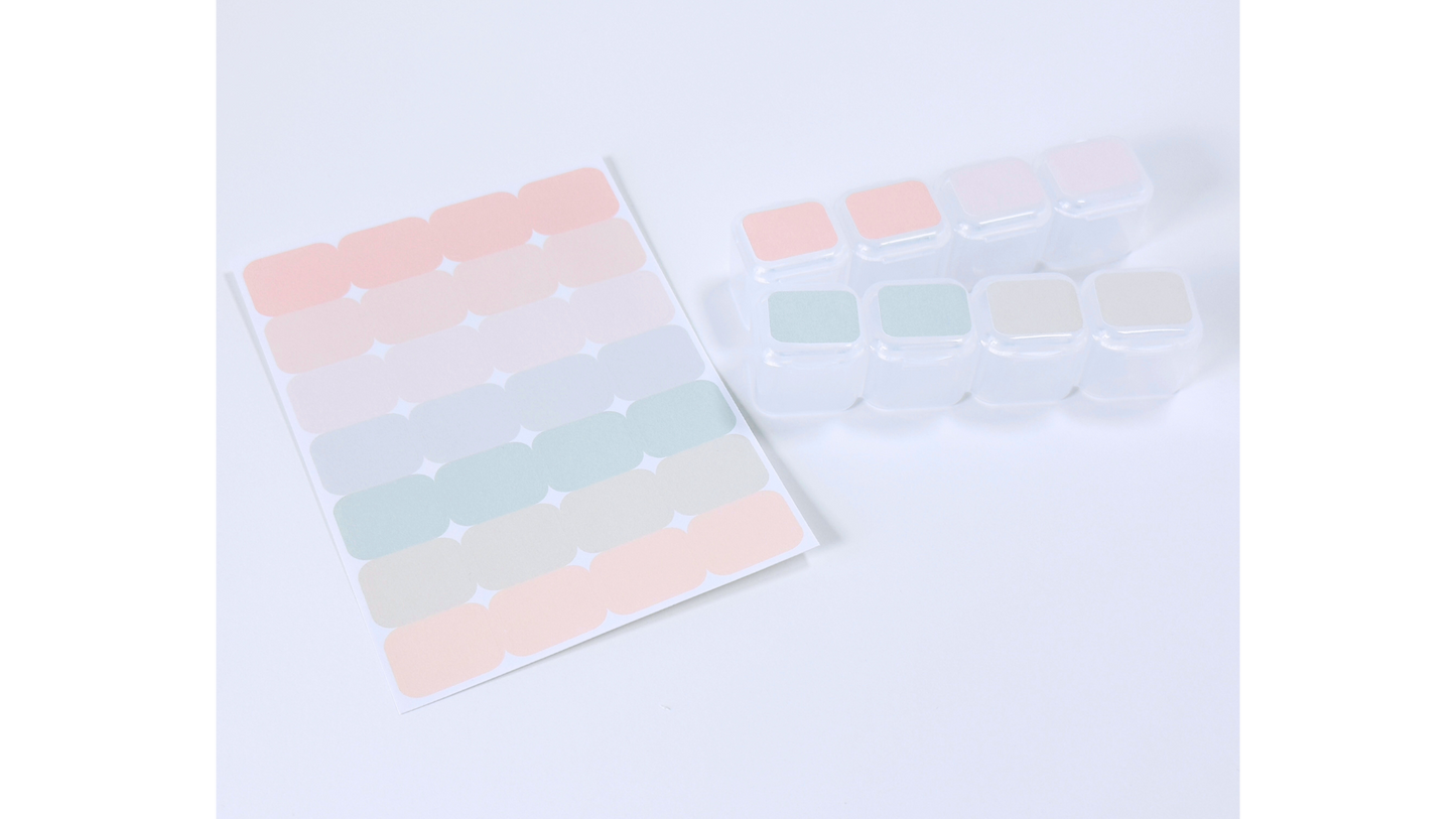Labels for Grid-type storage 4x7