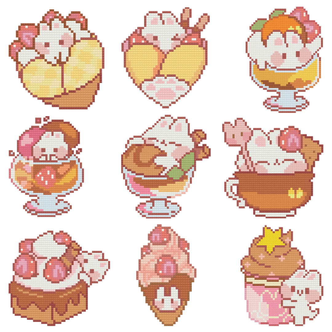 Strawbunny Chocolate Desserts