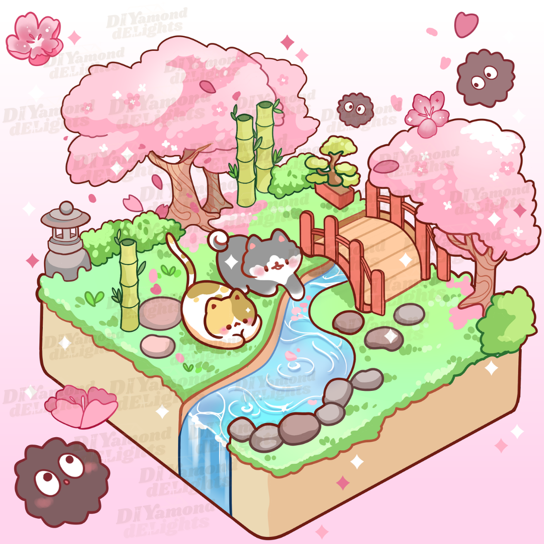 Springtime Zen with Animal Friends