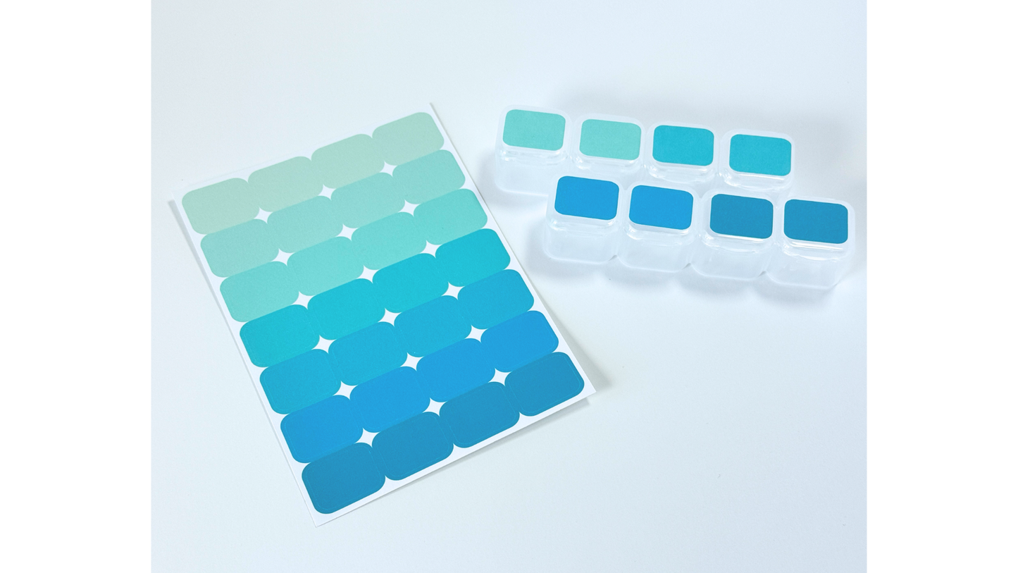 Labels for Grid-type storage 4x7