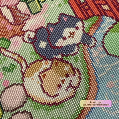 Springtime Zen with Animal Friends