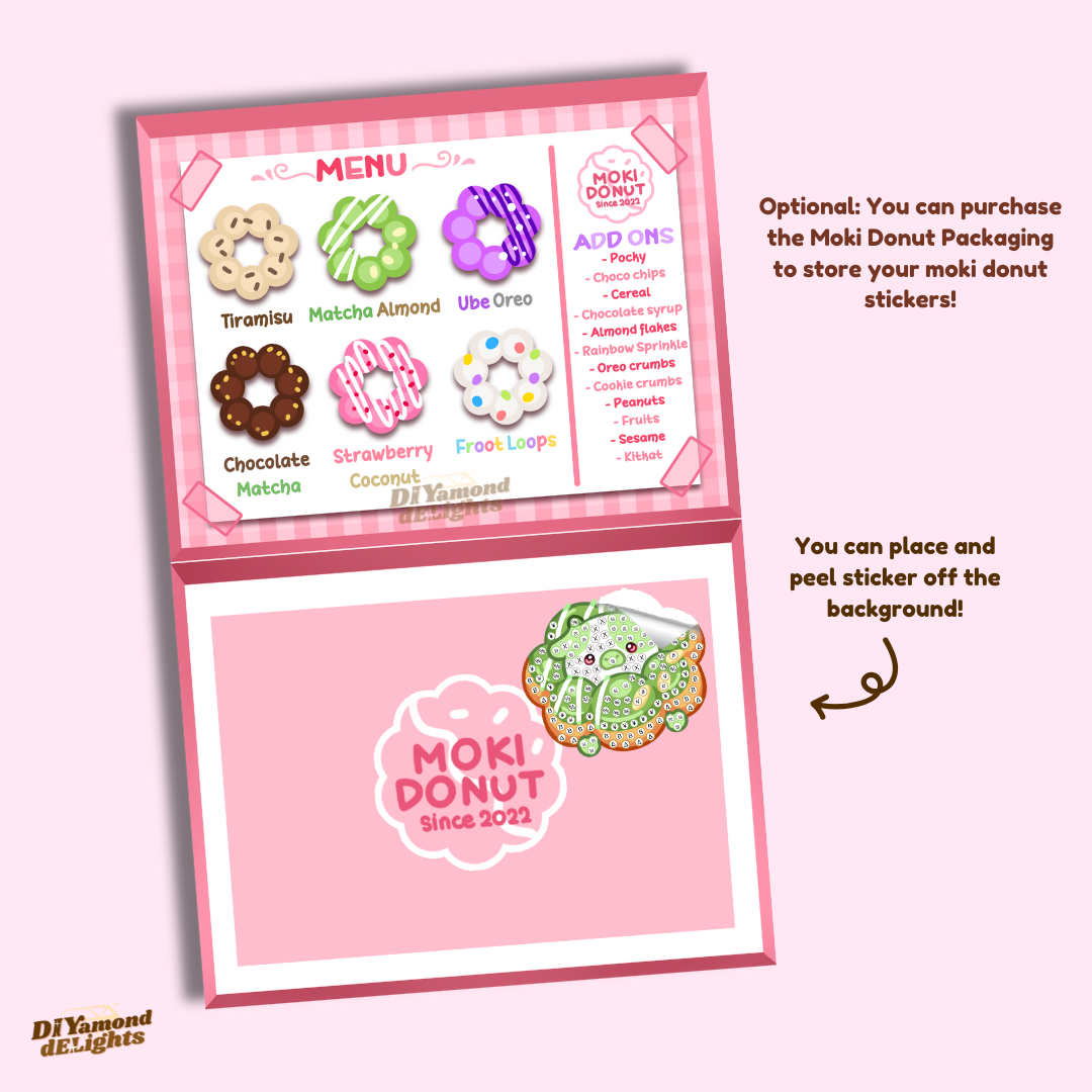 Add Moki Donut Packaging