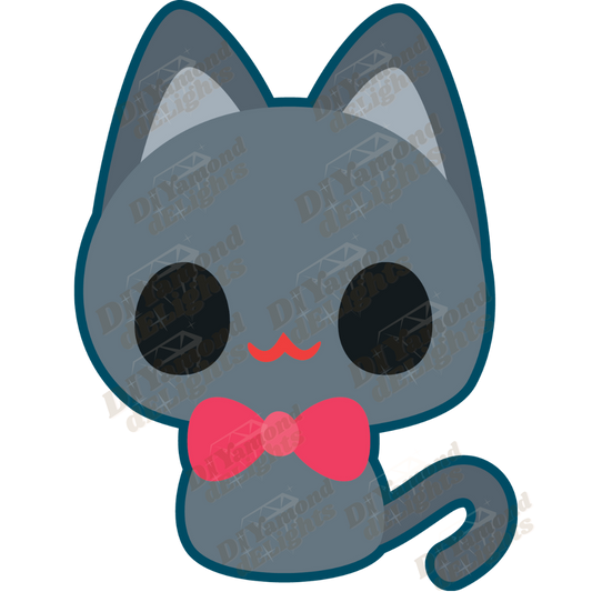 Cat Familiar Cutie Snack-size Diamond Painting