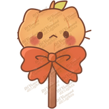 Cat Pumpkin Cake Pop