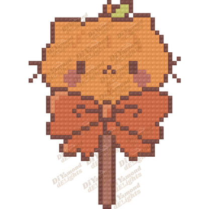 Cat Pumpkin Cake Pop