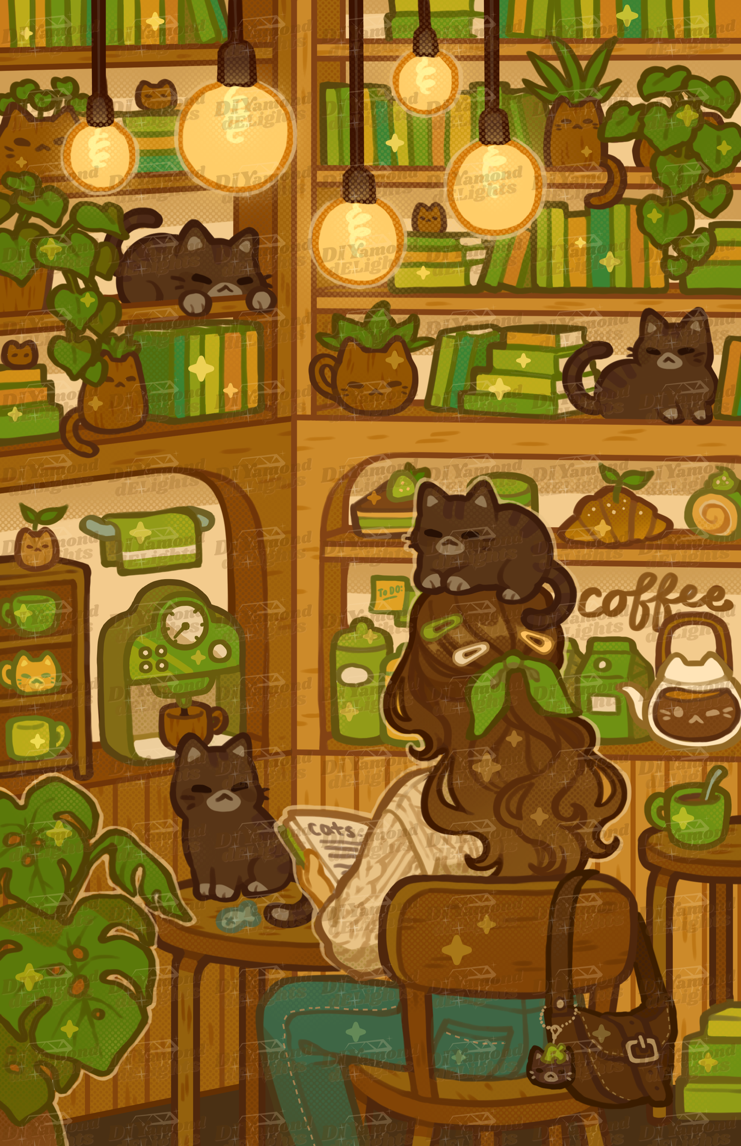Cat Café Bookstore
