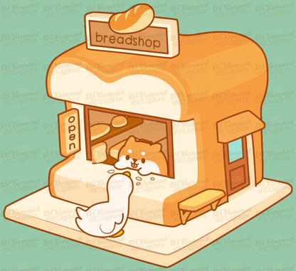 Corgi Bread Shop