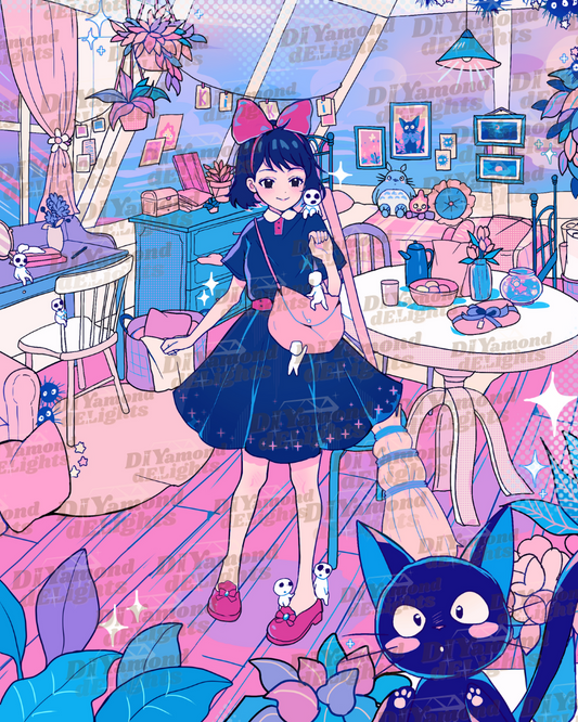 Delivery Girl in Her Space