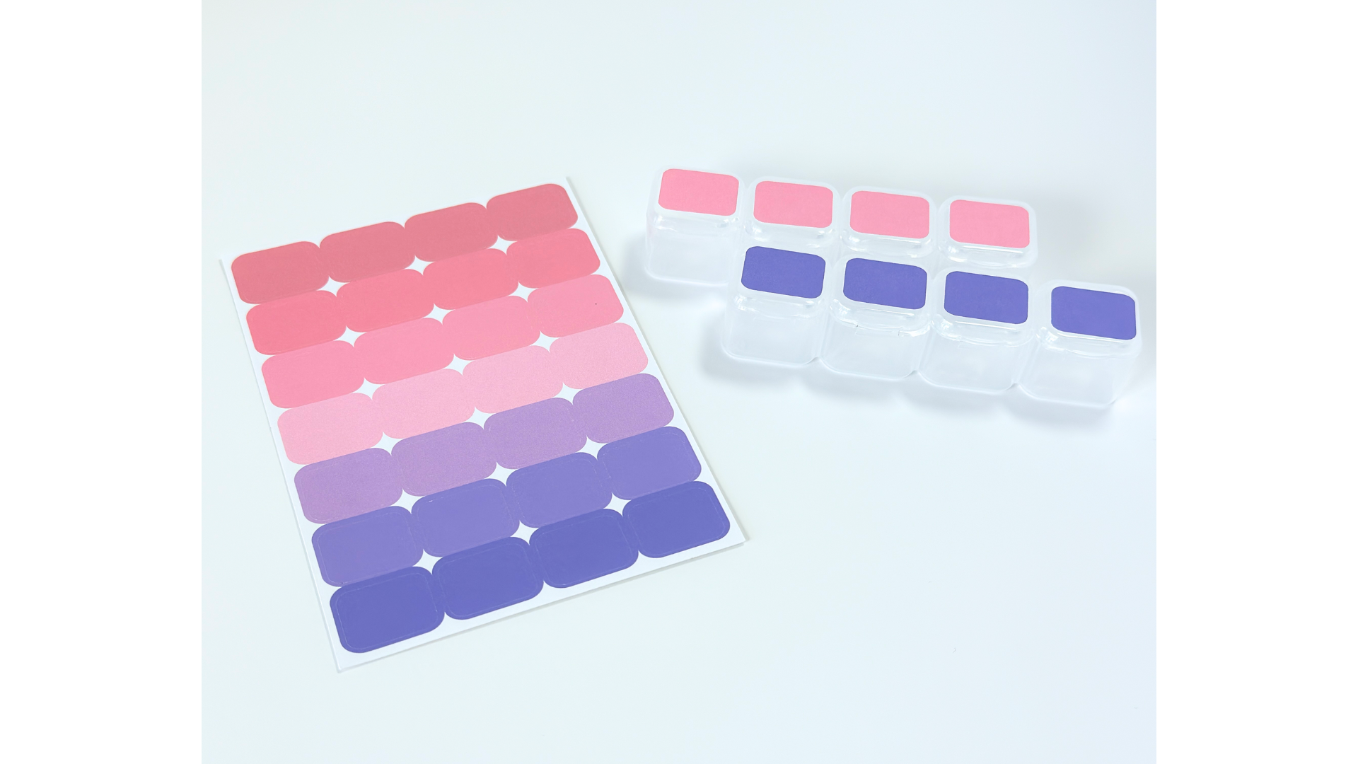 Labels for Grid-type storage 4x7