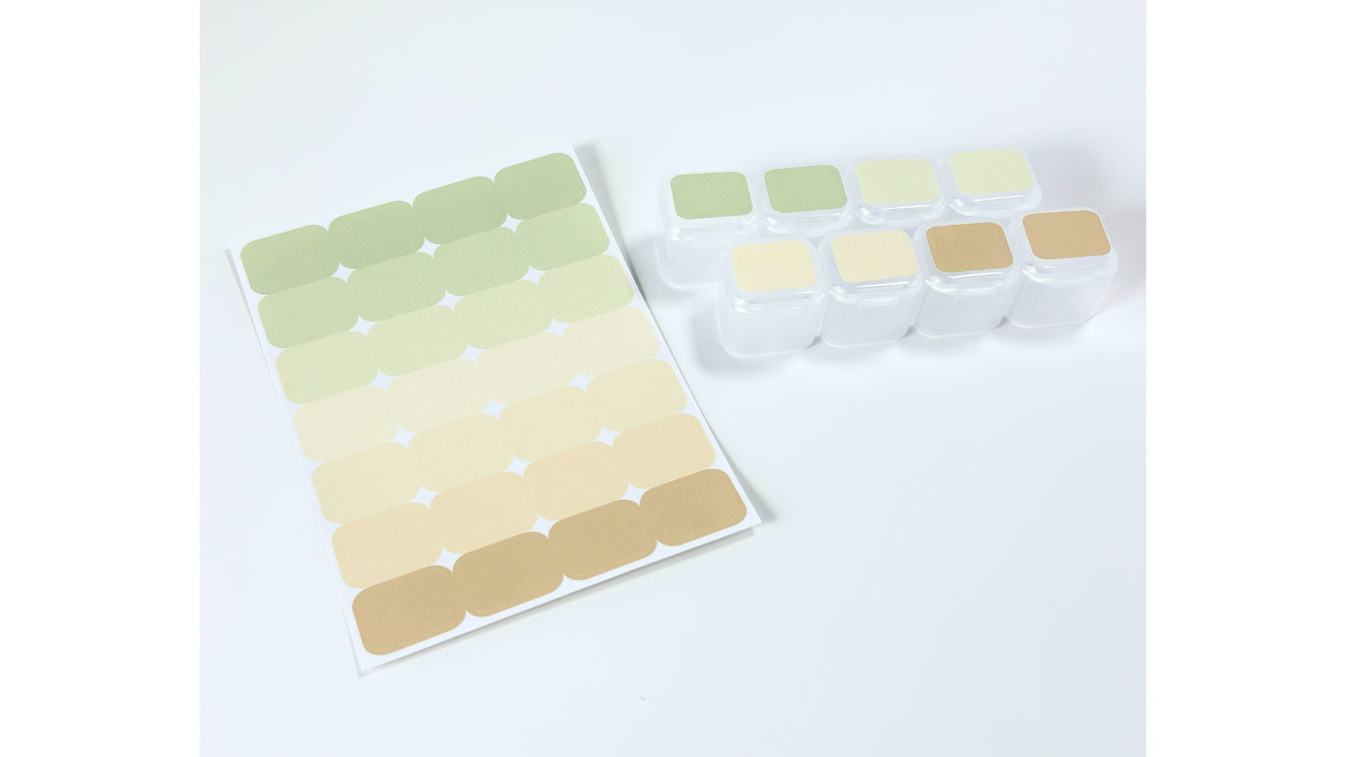 Labels for Grid-type storage 4x7