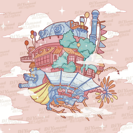 Floating Pink Castle