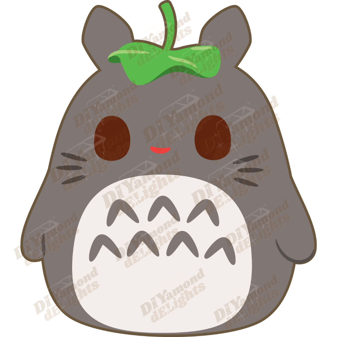 Totoro Ghibli Diamond painting cute sticker