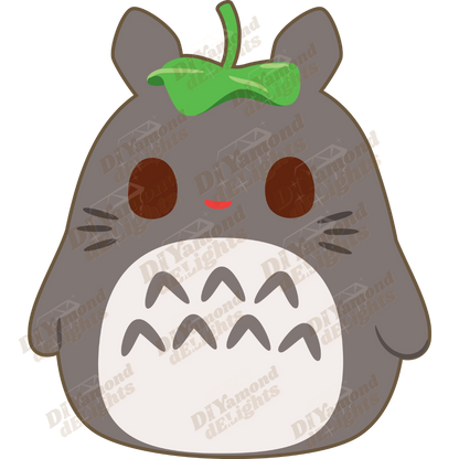 Totoro Ghibli Diamond painting cute sticker