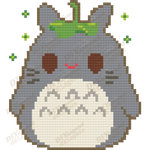 Cute Ghibli Totoro Diamond painting sticker
