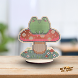 Frog on a Big Mushroom