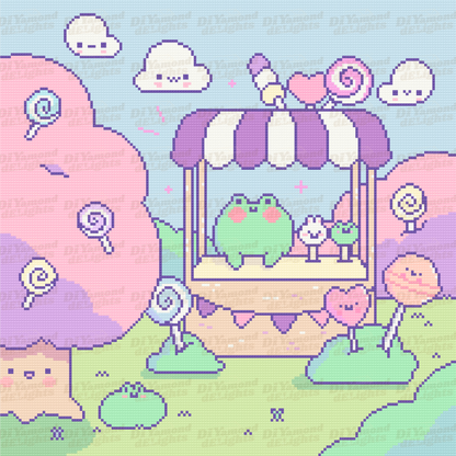 Froggie's Candy Stall