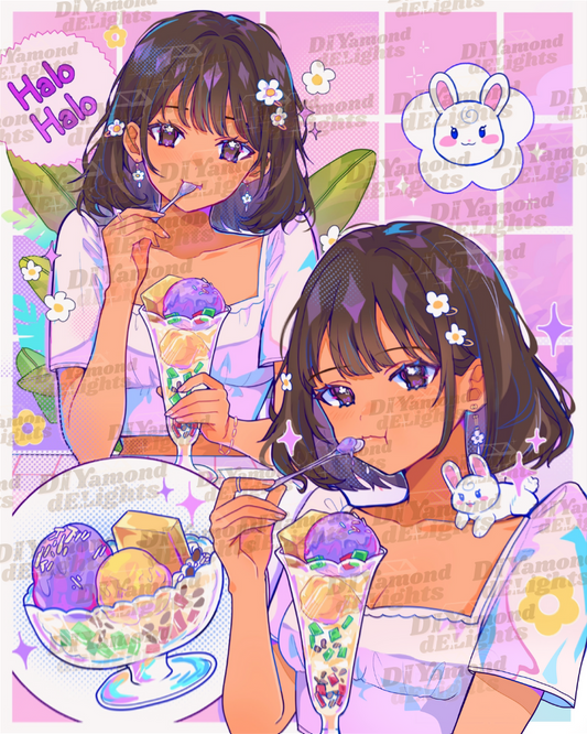 Halo Halo Girl
