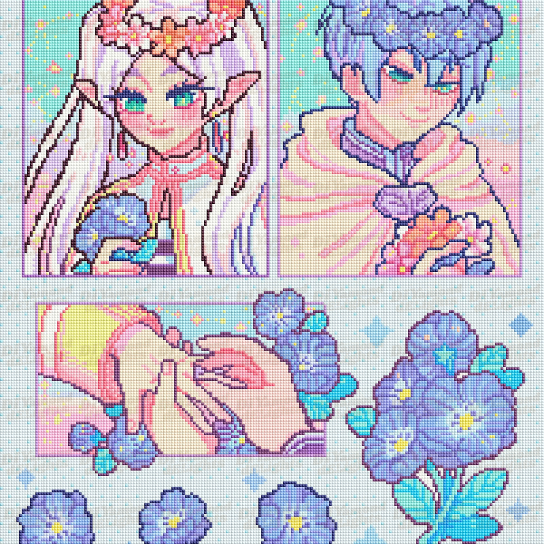 Heaven's Blue Flower