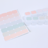Labels for Grid-type storage 4x7