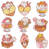 Strawbunny Chocolate Desserts