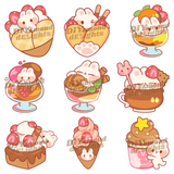 Strawbunny Chocolate Desserts