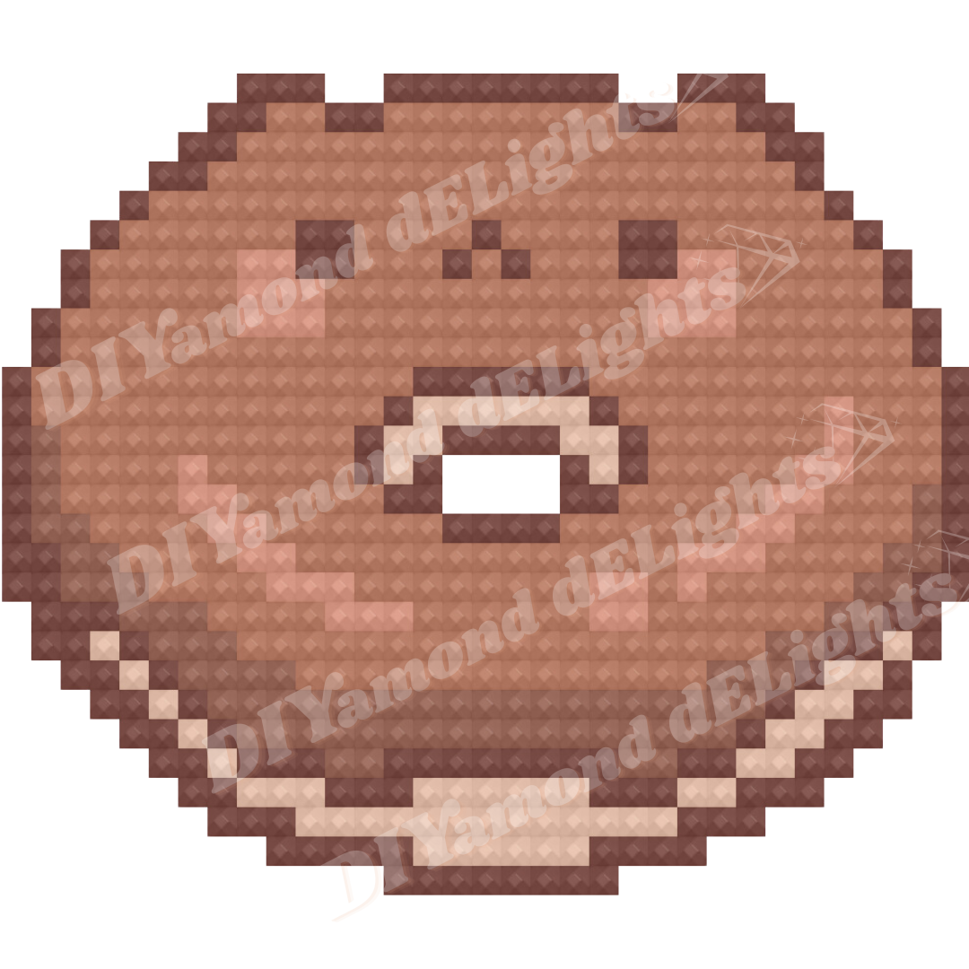 Chococat Donut Snack-size Diamond Painting