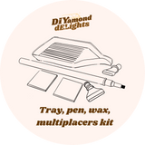 DP pen, tray, wax