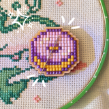 Ube Donut Cover Minder