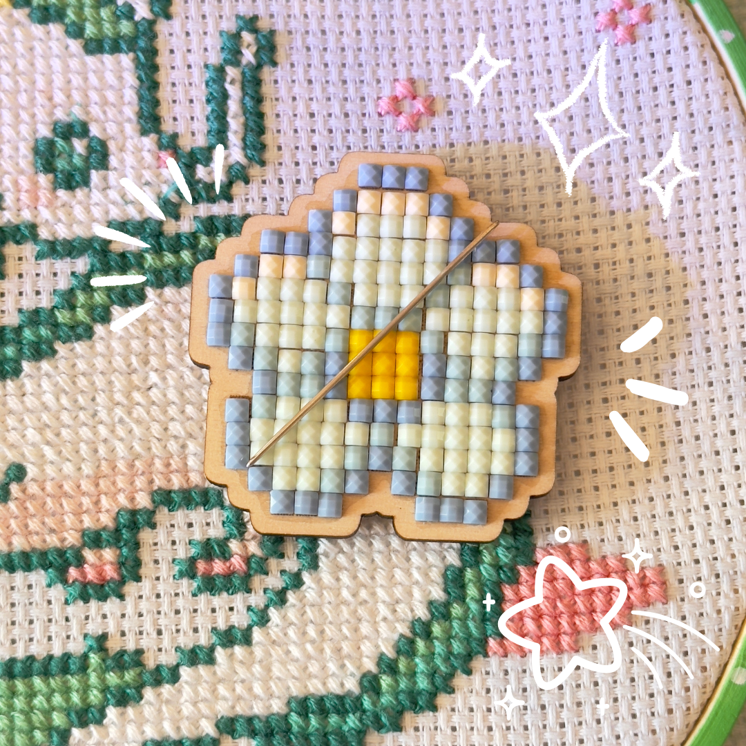 Blue Flower Cover Minder