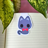 Cat Familiar Magnetic Bookmark without grid