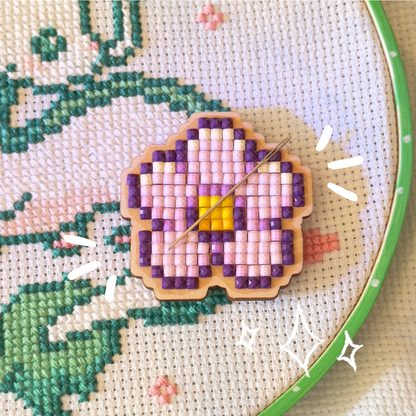 Purple Flower Cover Minder